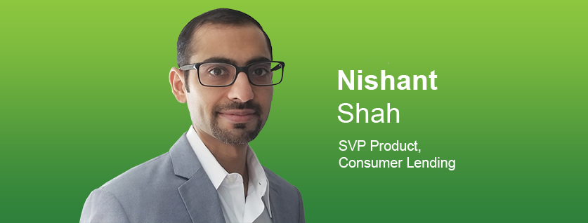 photo of Nishant Shah with green background