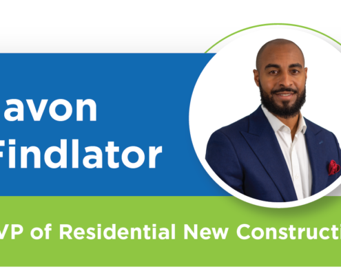 Javon Findlator, AVP of Residential New Construction